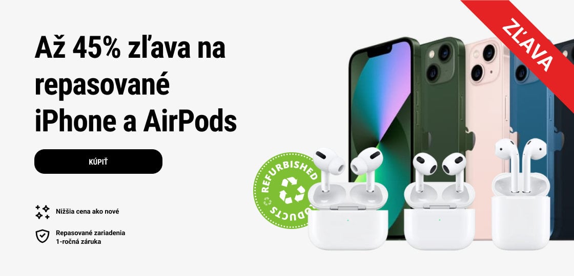 Refurbished iPhone a AirPods