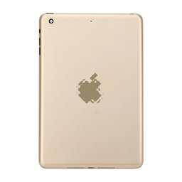 Apple iPad Mini 3 - Zadný Housing WiFi Verzia (Gold)