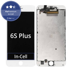 Apple iPhone 6S Plus - LCD Displej + Dotykové Sklo + Rám (White) In-Cell FixPremium