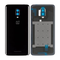 OnePlus 6T - Batériový Kryt (Mirror Black) - 2011100043 Genuine Service Pack