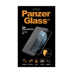 PanzerGlass - Tvrdené Sklo Case Friendly pre iPhone X, XS a 11 Pro, čierna