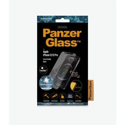 PanzerGlass - Tvrdené Sklo Case Friendly CamSlider AB pre iPhone 12 a 12 Pro, čierna