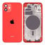 Apple iPhone 12 - Zadný Housing (Red)