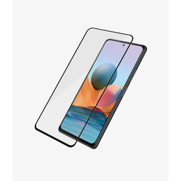 PanzerGlass - Tvrdené Sklo Case Friendly pre Xiaomi Redmi Note 10 Pro, 10 Pro Max, Mi 11i a Poco F3, čierna