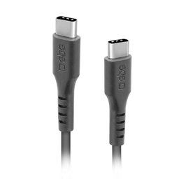 SBS - USB-C / USB-C Kábel (3m), čierna