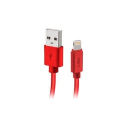 SBS - Lightning / USB Kábel (1m), červená