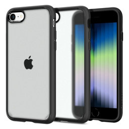 Spigen - Puzdro Ultra Hybrid pre iPhone 7, 8, SE 2020 & SE 2022, Frost Black