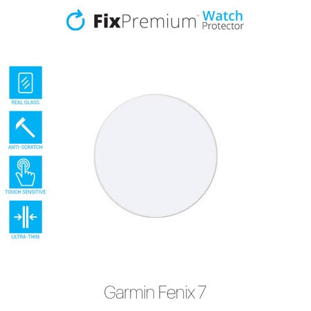 FixPremium Watch Protector - Tvrdené Sklo pre Garmin Fenix 7