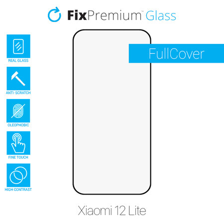 FixPremium FullCover Glass - Tvrdené Sklo pre Xiaomi 12 Lite