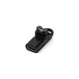 FixPremium - Redukcia USB-C na Garmin Konektor pre Hodinky, čierna