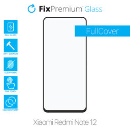 FixPremium FullCover Glass - Tvrdené Sklo pre Xiaomi Redmi Note 12