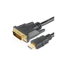 FixPremium - HDMI / DVI Kábel (1m), čierna