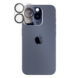PanzerGlass - Ochranný Kryt Objektívu Fotoaparátu PicturePerfect pre iPhone 15 Pro a 15 Pro Max, transparentná
