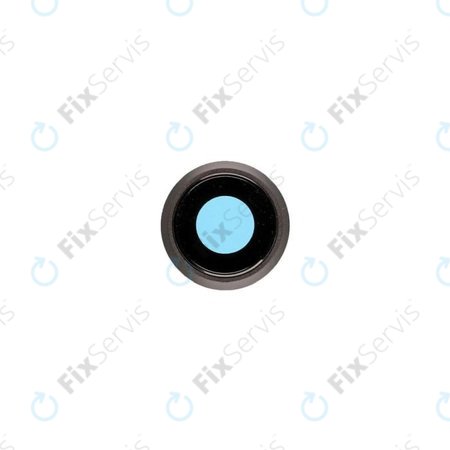 Apple iPhone 8, SE (2020), SE (2022) - Rám + Sklíčko Zadnej Kamery (Space Gray, Black)