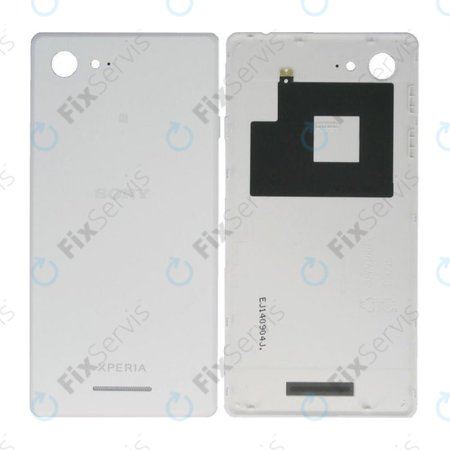 Sony Xperia E3 D2203 - Batériový Kryt (White) - A/405-59080-0001 Genuine Service Pack