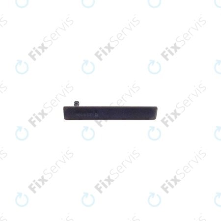 Sony Xperia Z3 Compact D5803 - Krytka Nabíjacieho Konektora (Black)
