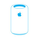 Apple Mac Pro A1481 (EMC 2630) Late 2013