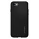 Spigen - Puzdro Liquid Air pre iPhone 7, 8, SE 2020 & SE 2022, čierna