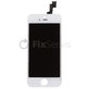Displej pre iPhone 5S, SE, White, Dotykové sklo s rámom