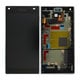Sony Xperia Z5 Compact E5803 - LCD Displej + Dotykové Sklo + Rám (Graphite Black) - 1297-3728 Genuine Service Pack