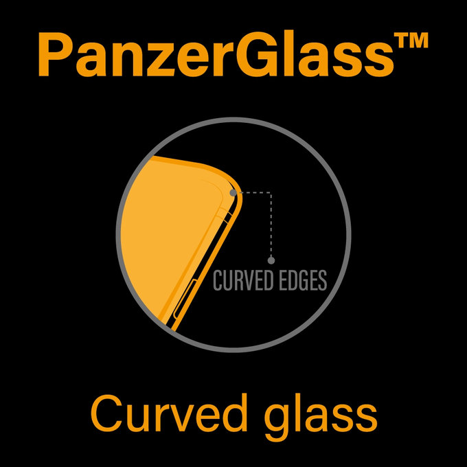 PanzerGlass PREMIUM - Tvrdené Sklo pre iPhone 6, 6S, 7, 8, SE 2020 a SE 2022, čierna