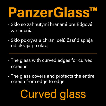 PanzerGlass PREMIUM - Tvrdené Sklo pre iPhone 6, 6S, 7, 8, SE 2020 a SE 2022, čierna