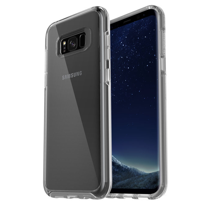OtterBox - Symmetry clear pre Samsung Galaxy S8+, transparentná