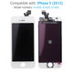 Apple iPhone 5 - LCD Displej + Dotykové Sklo + Rám (White) TFT
