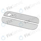 Apple iPhone 5 - Zadné Sklenené Lišty (White)