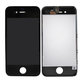 Displej pre iPhone 4S, Black, Dotykové sklo s rámom