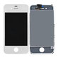 Apple iPhone 4S - LCD Displej + Dotykové Sklo + Rám (White) TFT