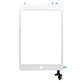 Dotykové sklo s IC konektorom pre iPad Mini, Mini 2, White