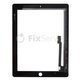 Dotykové sklo pre iPad 3, iPad 4, Black