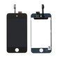 LCD Displej pre iPod Touch (4th Gen), Black, Dotykové sklo s rámom