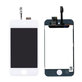 LCD Displej pre iPod Touch (4th Gen), White, Dotykové sklo s rámom