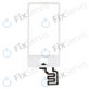 Dotykové sklo pre iPod Nano (7th Gen), Black