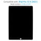 Apple iPad Pro 12.9 (1st Gen 2015) - LCD Displej + Dotykové Sklo (Black) Refurbished