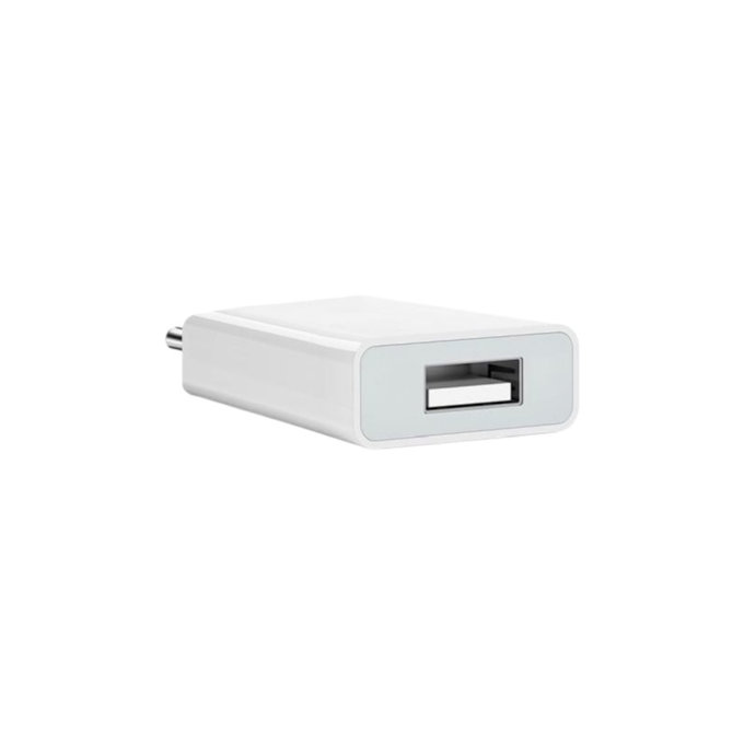 USB-A nabíjací adaptér, 5W, kompatibilný s Apple
