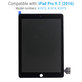LCD Displej pre iPad Pro 9.7" (2016), Black, Dotykové sklo bez rámu