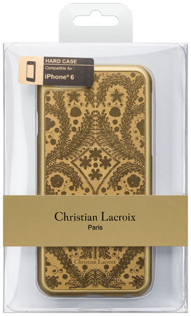 Christian Lacroix - Paseo puzdro pre Apple iPhone 6S/6, zlatá