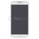 Samsung Galaxy S4 i9505 - LCD Displej + Dotykové Sklo + Rám (White Frost) OLED