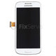 Samsung Galaxy S4 Mini i9195 - LCD Displej + Dotykové Sklo + Rám (White Frost) - GH97-14766B Genuine Service Pack