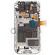 Samsung Galaxy S4 Mini i9195 - LCD Displej + Dotykové Sklo + Rám (White Frost) - GH97-14766B Genuine Service Pack