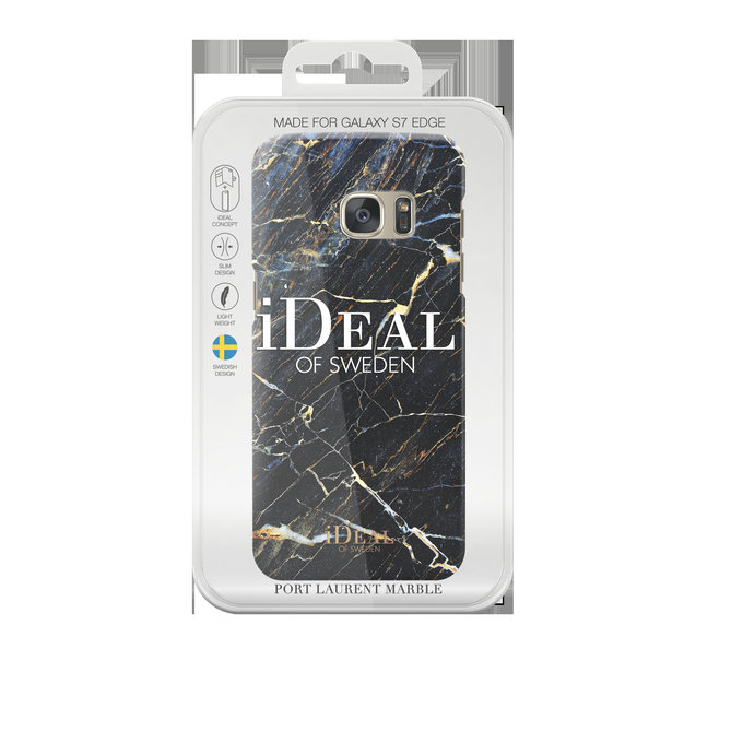 iDeal of Sweden - Fashion puzdro pre Samsung Galaxy S7 Edge, Port Laurent mramor