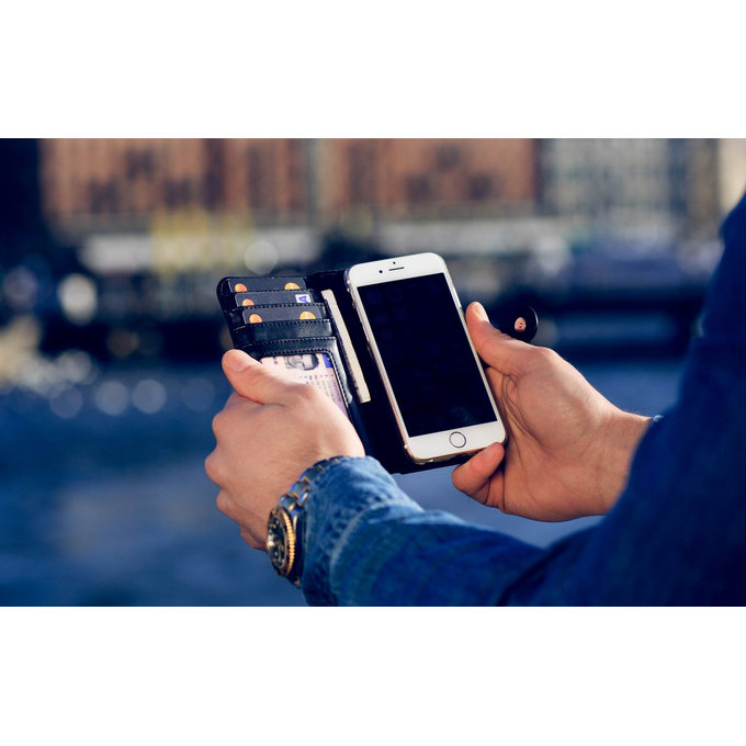 iDeal of Sweden - Magnet Wallet+ puzdro pre Samsung Galaxy S6, čierna