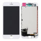 Displej pre iPhone 8, SE (2020), SE (2022), White, Dotykové sklo s rámom, Refurbished
