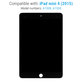 LCD Displej pre iPad Mini 4, Black, Dotykové sklo bez rámu
