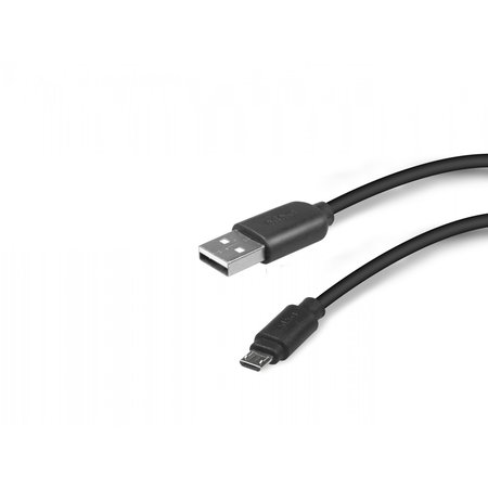 SBS - Micro-USB / USB Kábel (1m), čierna