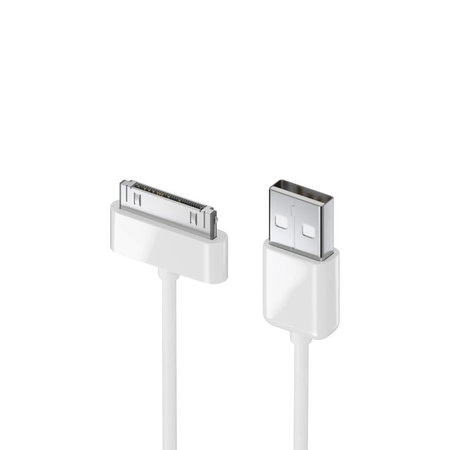30-pin / USB kábel, 1 m, kompatibilný s Apple