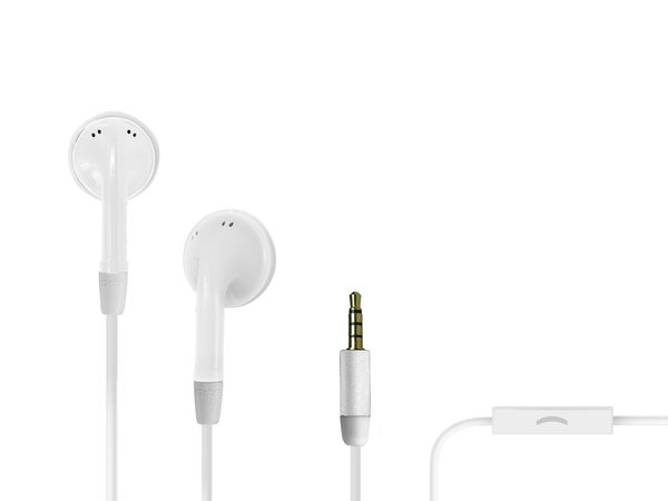 SBS - Studio Mix 20 Slúchadlá s Mikrofónom, white